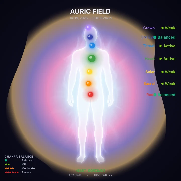 5DO auric field result